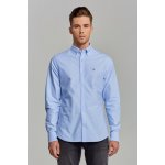 Gant pánská košile slim OXFORD shirt BD modrá – Zboží Mobilmania