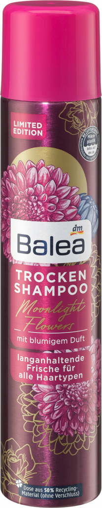 Balea suchý šampon na vlasy Moonlight Flowers 200 ml