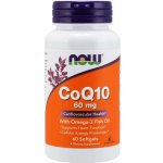 Now Foods koenzym q10 60 mg + omega 3 60 měkké tobolky – Hledejceny.cz