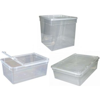 BraPlast plastové terárium malé 18,5 x 12,5 x 7,5 cm, 1,3 l