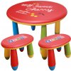 Dětský stoleček s židličkou Nero Kids sada ho plastové stolu stůl + 2 stoličky