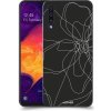 Pouzdro a kryt na mobilní telefon Samsung Pouzdro ACOVER Samsung Galaxy A50 A505F s motivem Line Flower I