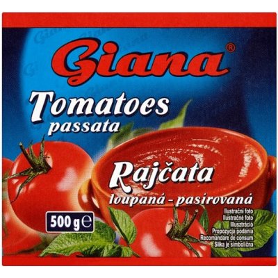 Giana rajčata drcená loupaná 500 g – Zbozi.Blesk.cz
