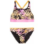 Roxy Active Joy Crop Top Set KVJ8/Anthracite Zebra Jungle Girl – Zboží Dáma
