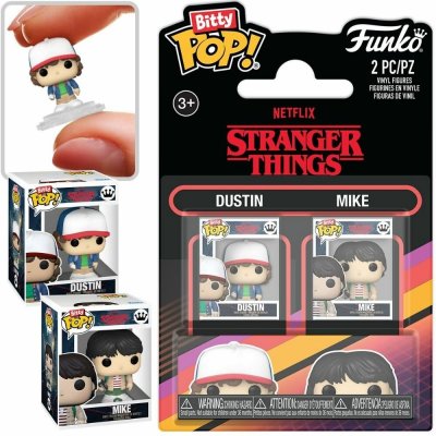 Funko Bitty Pop! 2Pack Stranger Things Dustin and Mike – Zboží Dáma