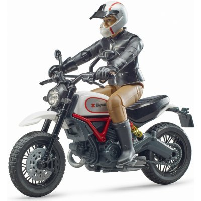 Bruder 63051 motocykl Scrambler Ducati Desert Sled – Zboží Mobilmania