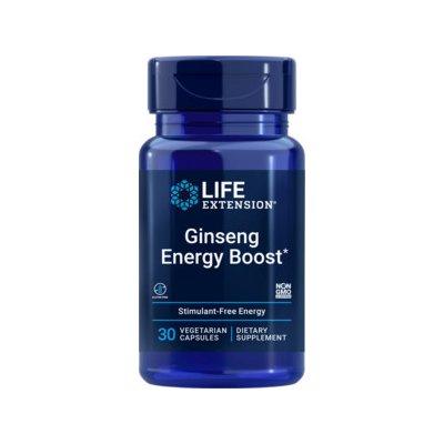 Life Extension Ginseng Energy Boost 30 vegetariánská kapsle 200 mg – Hledejceny.cz
