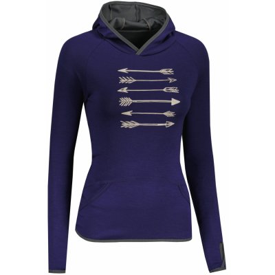 Sensor Merino Upper Arrows deep blue – Zboží Dáma