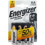 Energizer Alkaline Power AA 4 ks 7638900246599 – Zboží Živě
