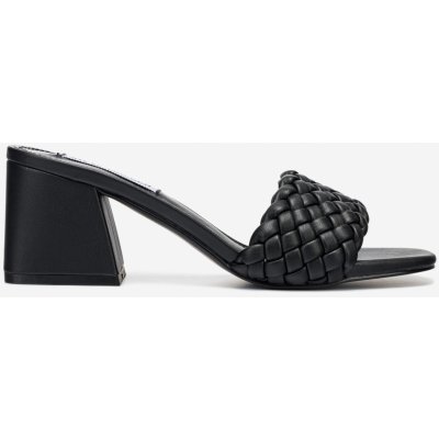 Steve Madden dámské pantofle na širokém podpatku Aspyn černé – Zboží Mobilmania