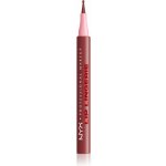 NYX Professional Makeup Lip Lingerie fix na rty pro dlouhotrvající efekt 10 Up All Night 1 ml – Zboží Dáma