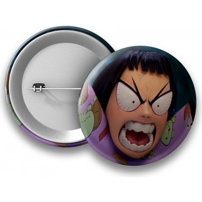 K-Pop Demon Hunters Placka Zoey Scream - 50 mm – Zboží Dáma