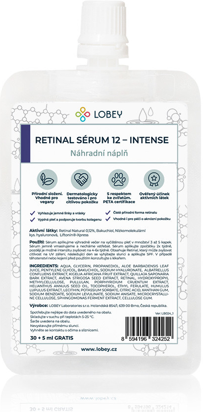 Lobey Retinal sérum 12 Intense 30 ml