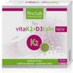 Finclub Fin VitaK2+D3tabs 60 tablet – Hledejceny.cz