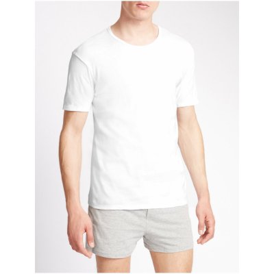 Marks & Spencer sada tří bílých pánských triček