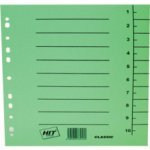 HIT Rozdružovač A4 zelený, 100 ks – Zboží Dáma