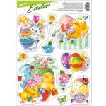 Okenní fólie velikonoční VE011 30x42cm s glitrem – Hledejceny.cz