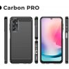 Pouzdro a kryt na mobilní telefon Jelly Case Samsung A55 - Carbon PRO - černé