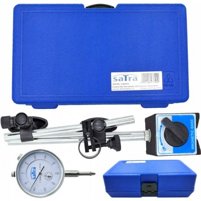 SATRA Magnetický stojan, stativ + úchylkoměr, rozsah 0 - 10 mm - SATRA S-MAHO2 – Sleviste.cz