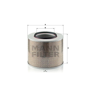 Vzduchový filtr MANN-FILTER C 33 1015 – Hledejceny.cz