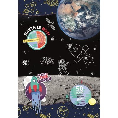 Clementoni Národní Kids Space Explorer 104 dílků