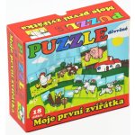 Teddies 00512010 PUZZLE Moje první zvířátka 18 dílků – Hledejceny.cz