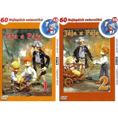 Jája a Pája 1+2 - kolekce DVD – Zboží Mobilmania