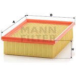 C 25 114 MANN-FILTER Vzduchový filtr – Sleviste.cz