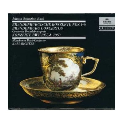 Johann Sebastian Bach: Brandenburg Concertos Concertos BWV 1055 & 1060 CD – Hledejceny.cz