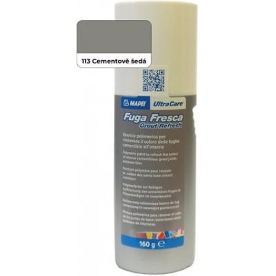 Barva na spáry Mapei Fuga Fresca cementově šedá 160 g FUGAFRESCA113 – Hledejceny.cz