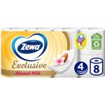 ZEWA "Exclusive" 4vrstvý 8 ks almond milk – Zbozi.Blesk.cz