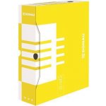 Donau archivační krabice karton žlutá A4 80 mm