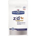 Hill’s Prescription Diet Z/D Food Sensitivities 3 kg – Zboží Mobilmania