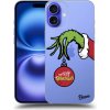 Pouzdro a kryt na mobilní telefon Apple Picasee silikonový průhledný obal pro Apple iPhone 16 Plus - Grinch