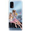 Pouzdro a kryt na mobilní telefon Realme Pouzdro iSaprio - Milk Shake - Blond - Realme 7 Pro