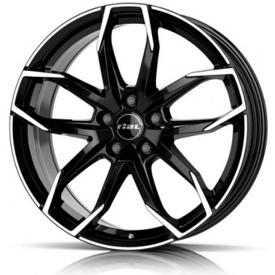 Rial Lucca 7,5x17 5x108 ET52,5 black polished