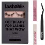 Lashable DIY umělé řasy Startovací Sada Cat Eye trsové řasy 7-16mm + Lepidlo na řasy 5g + Fixátor 5g + Aplikátor na řasy 1ks – Zboží Dáma