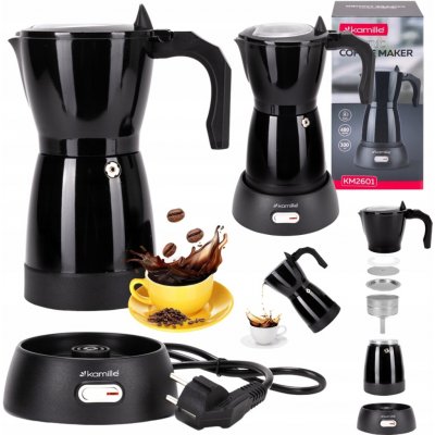 Kamille Elektrická moka konvice KM2601 300 ml – Zbozi.Blesk.cz