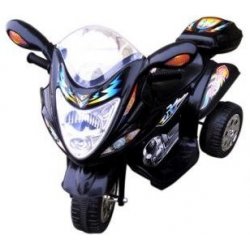 Mamido Dětská elektrická motorka M1 černá