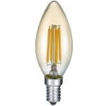 Trio LED žárovka 989-479 ve tvaru svíčky E14 4 W 280 lm teplá bílá – Hledejceny.cz
