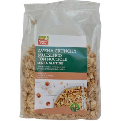 La Finestra sul Cielo Crunchy bezlepková granola lískovce BIO 250 g – Zboží Dáma