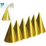 LUMA Laser Čepice 15 cm 6 ks, zlaté – Sleviste.cz