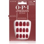 O.P.I. OPI xPRESS/ON Big Apple Red 30 ks – Sleviste.cz