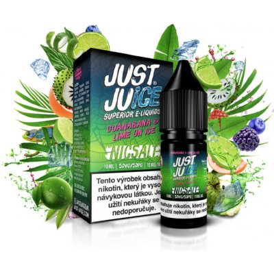 Just Juice NicSalt Exotic Fruits Guanabana & Lime On Ice 10 ml 20 mg – Zbozi.Blesk.cz