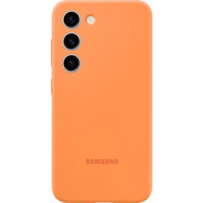 Samsung Silikonový Kryt pro Galaxy S23+ Oranžová EF-PS916TOE