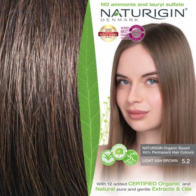 Naturigin barva na vlasy Light Ash Brown 5.2