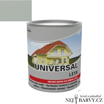 Dulux Univerzal lesk 4 l Šeď pastelová – Zboží Mobilmania