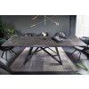 Jídelní stůl LuxD Roztahovací keramický stůl Callen 180-220-260 cm grafit