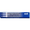 Náplně Uni Mitsubishi pencils Gumovací pero Uni-Ball Erasable Gel 0,7 s víčkem UF-222-07 3 ks náplň modrá