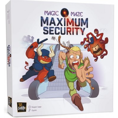 Magic Maze Maximum Security Expansion